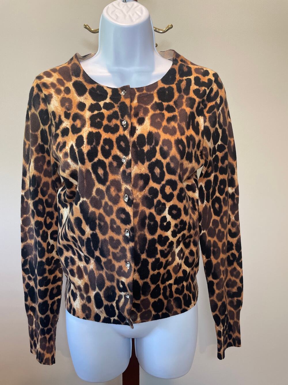 Express Leopard Print Cardigan – Size S – NWOT
